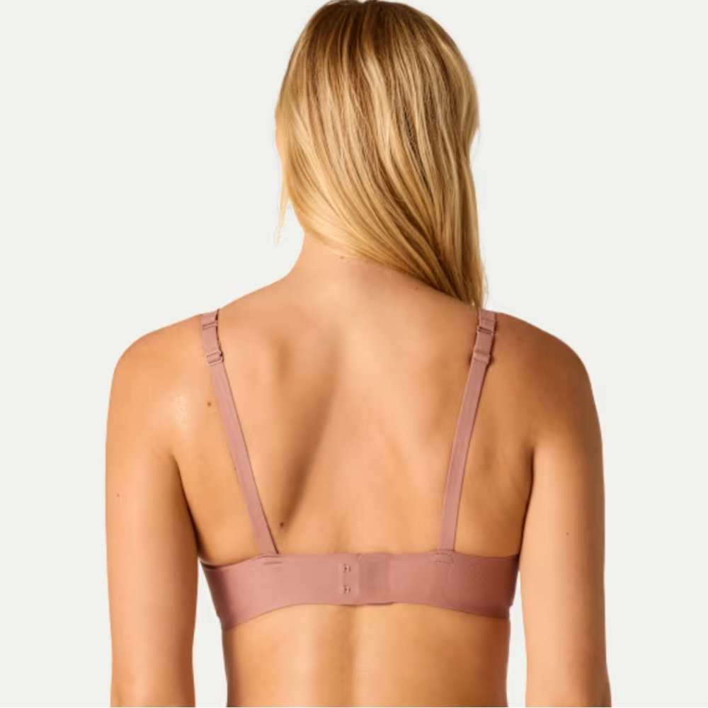 Bombas No Show Plunge Bralette Coco Plum Size 2X - Picture 2 of 7